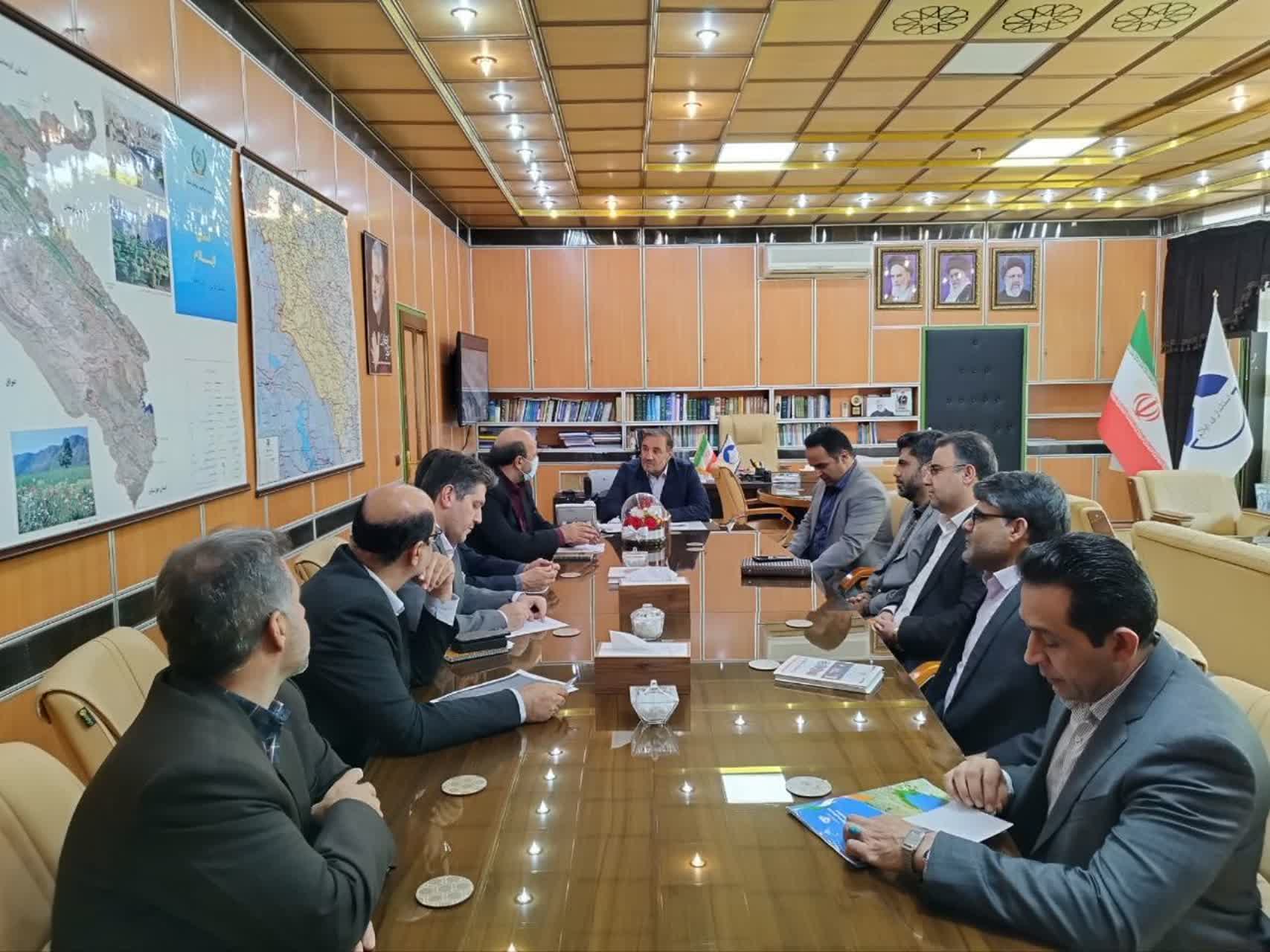 نشست هماهنگی احیای واحد تولیدی «گاوداری مورت»  شهرستان چوار برگزار شد