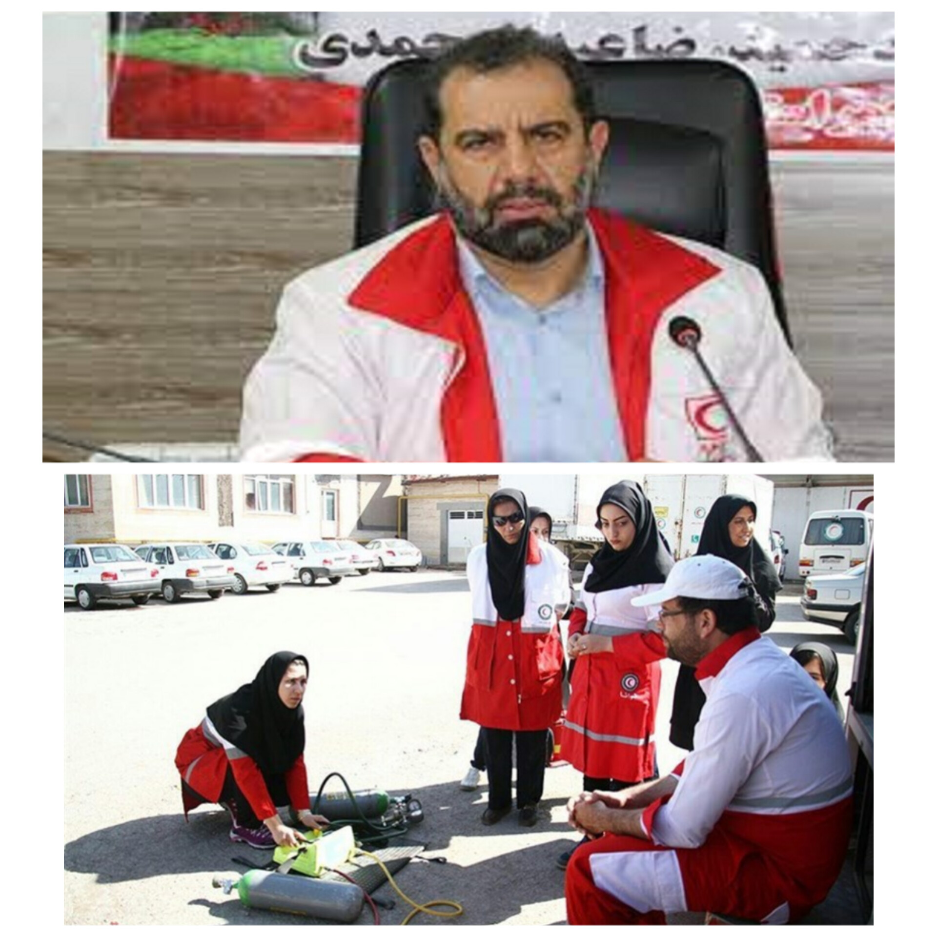 برگزاری آزمون ارتقاء درجه نجاتگران جمعیت هلال احمر استان ایلام