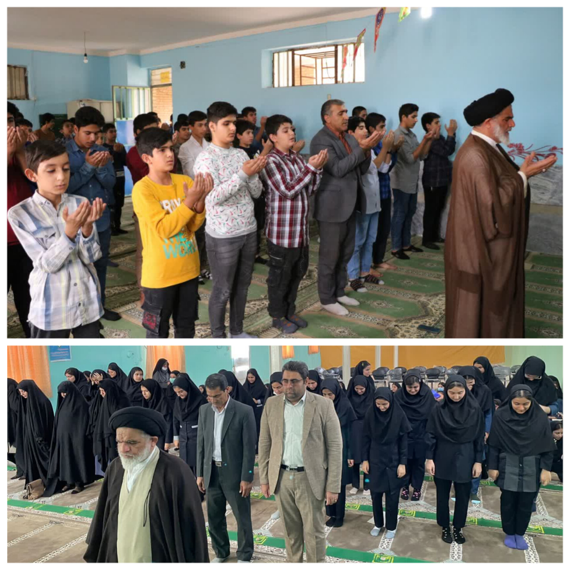 حرکت معنوی وفرهنگی امام جمعه دهلران  در مدارس ستودنی است
