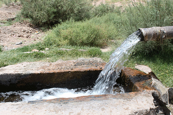 افتتاح پروژه آبرسانی به روستای دره‌دول در « دره‌شهر »