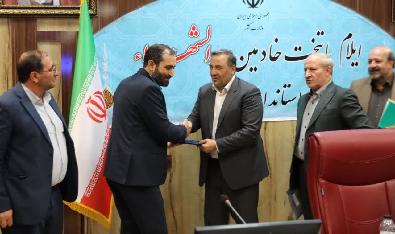 قدردانی وزیر تعاون کار و رفاه اجتماعی  از عملکرد استاندار ایلام