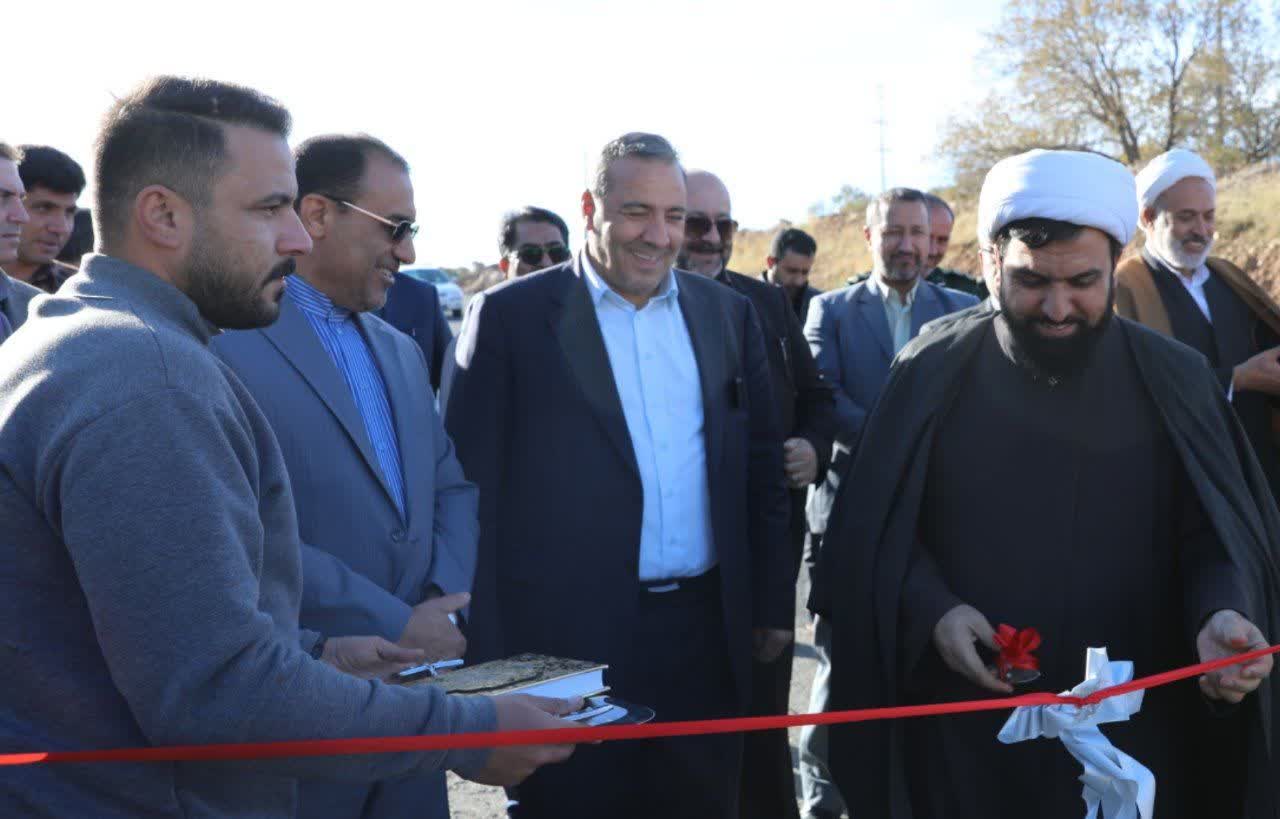 بهره‌برداری از جاده آسمان‌آباد در شهرستان چرداول 