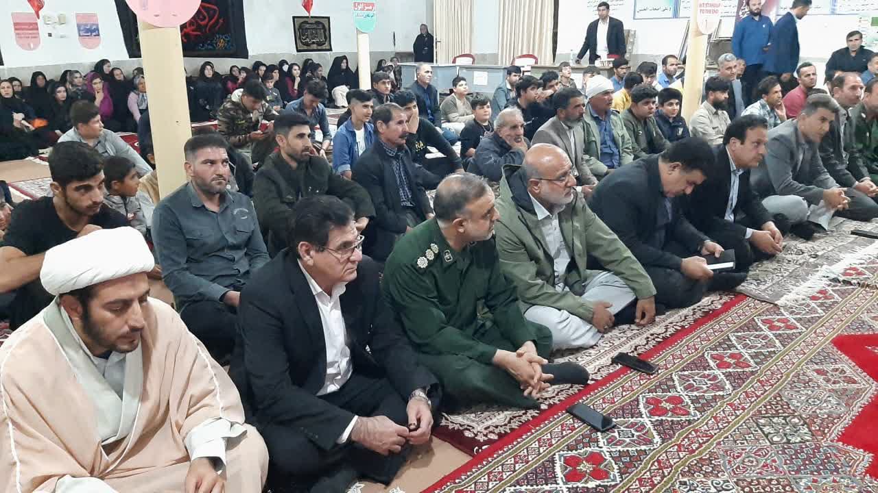 یادواره شهدای شهرک وحدت  دهلران برگزار شد
