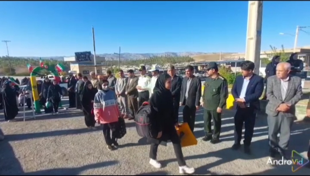 اعزام دانش آموزان آبدانانی  به مناطق عملیاتی دوران دفاع مقدس