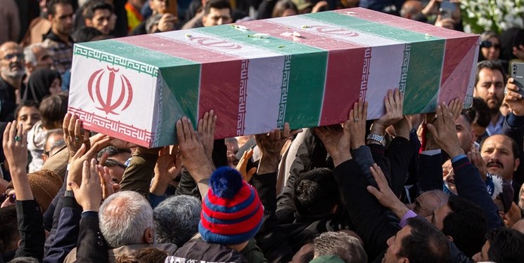 پیکر مطهر ۴شهید گمنام در ایلام تشییع شد