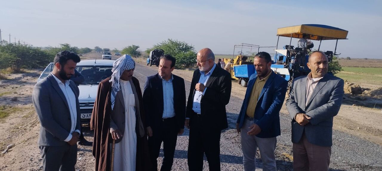 ۲۸ میلیارد ریال برای روکش راه روستایی فرخ آباد اختصاص یافت