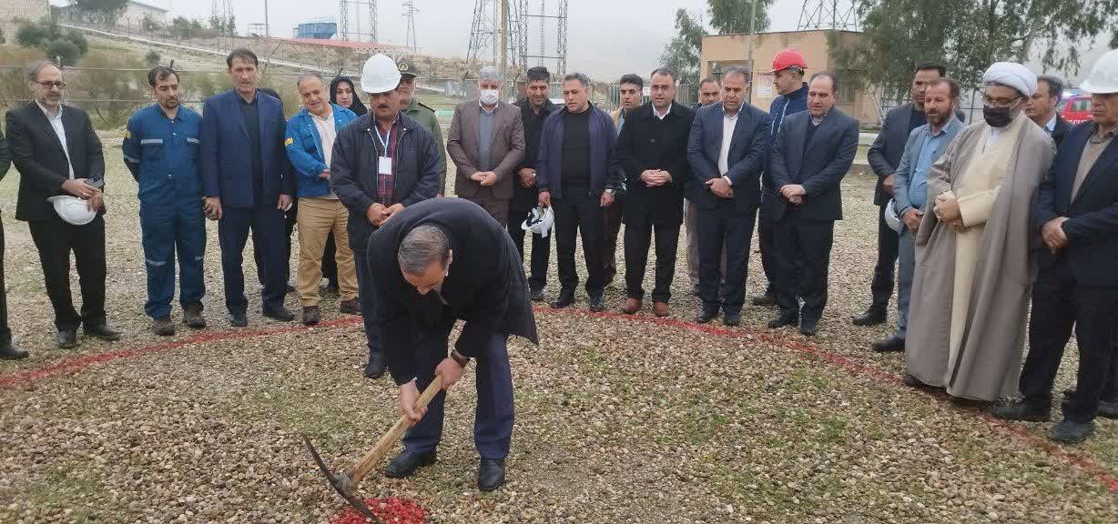 فاز دوم میدان گازی ” تنگ بیجار ” کلنگ زنی شد