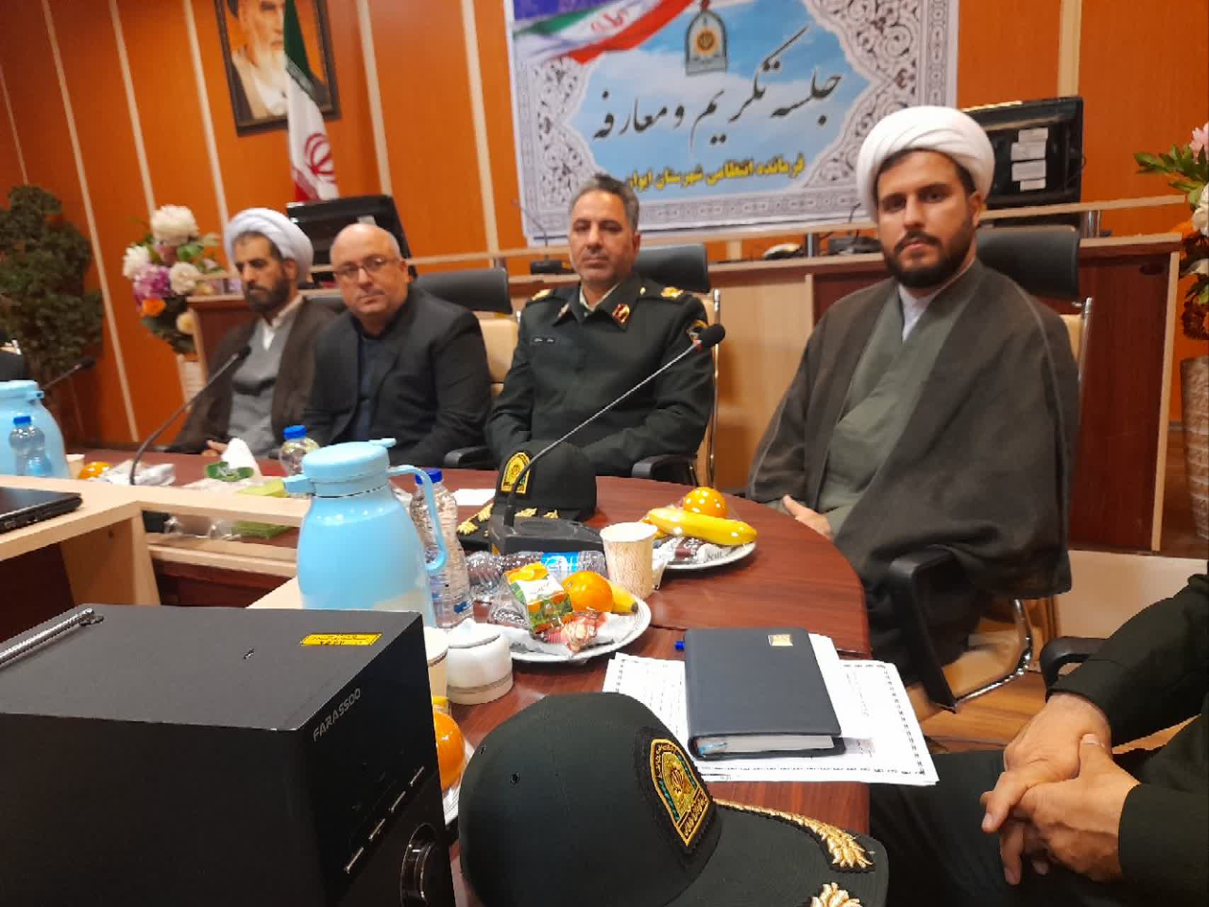 فرمانده جدیدانتظامی شهرستان ایوان معرفی شد