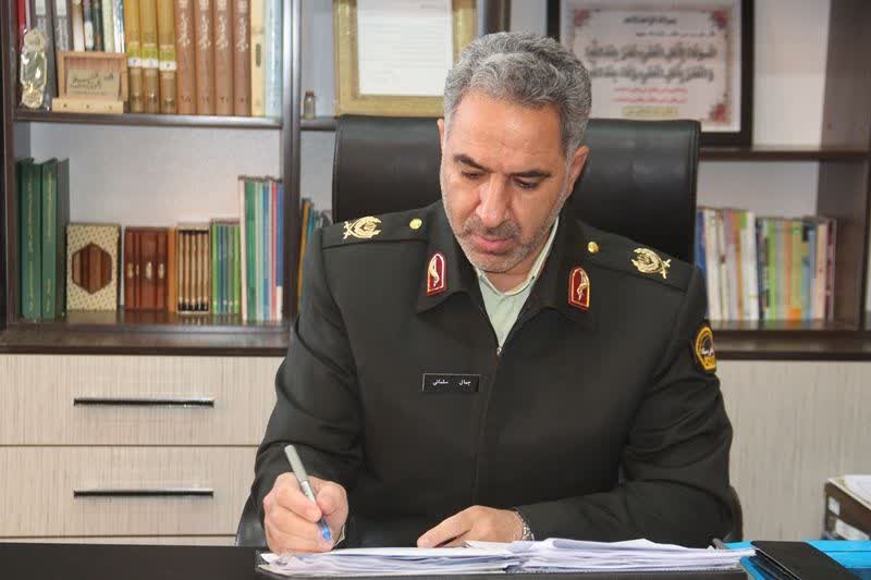 پیام تسلیت فرمانده انتظامی استان ایلام به مناسبت شهدای حادثه تروریستی کرمان