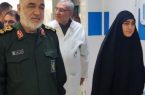 عیادت فرمانده کل سپاه پاسداران وفرزند حاج قاسم  از مجروحان حادثه تروریستی کرمان