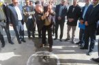 کلنگ پروژه ساختمان اداری تأمين اجتماعی شعبه ملکشاهی به زمین زده شد