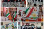 نوآموزان پیش دبستانی آوای مهر دهلران نمایشگاه نقاشی برپا کردند