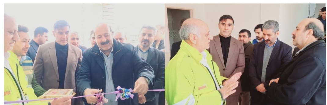 افتتاح ساختمان مرکز اورژانس پیش بیمارستانی در دره شهر