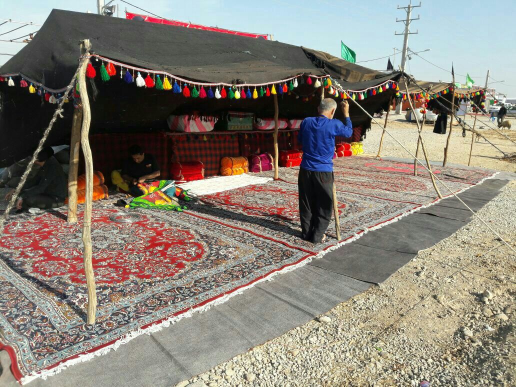 برپایی  ۴۰ تخته سیاه چادر عشایری  به مناسبت نوروز دراستان  ایلام