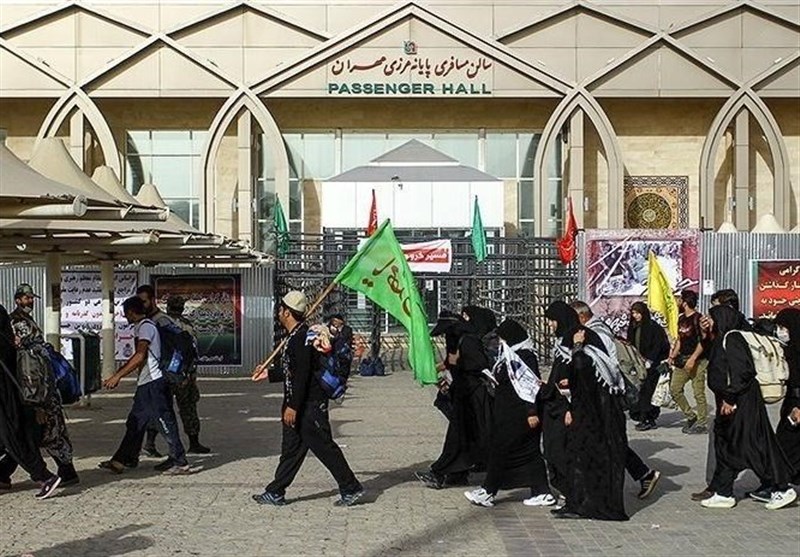 ترددبیش از ۲۳۲ هزار زائر از مرز مهران در ایام نوروز