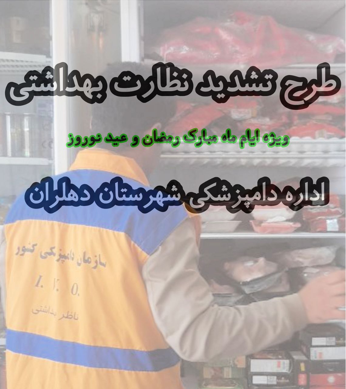 ضبط ومعدوم کردن ۳۵۰کیلوگرم فراورده های خام دامی در دهلران