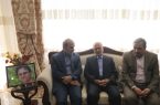 دیدار استاندار ایلام و رئیس سازمان صدا و سیما با خانواده شهید رضایی‌نژاد
