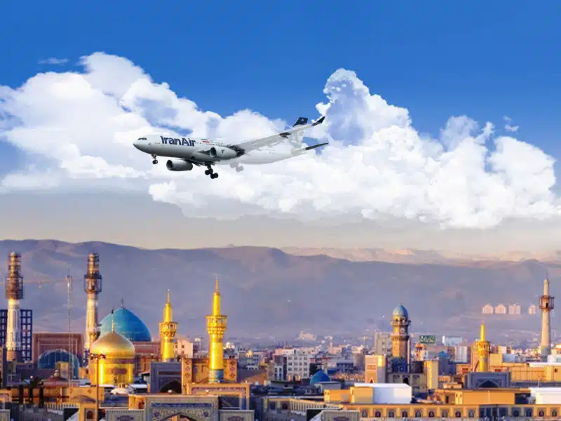 خط هوایی ایلام – مشهد بعد از یکسال وقفه برقرار شد