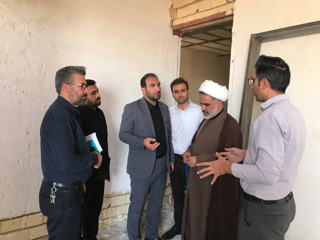 زائر سرای بنیاشهید وامور ایثارگران در  مهران  ۷۰ درصد پیشرفت فیزیکی دارد