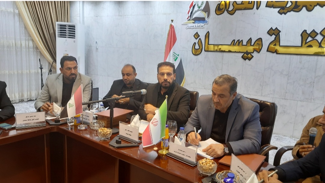 تاکید استاندار میسان عراق بر فعال سازی بازارچه مرزی چیلات در دهلران