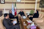 دیدار مدیرکل کتابخانه های عمومی  با سرپرست مدیریت و برنامه ریزی استان ایلام