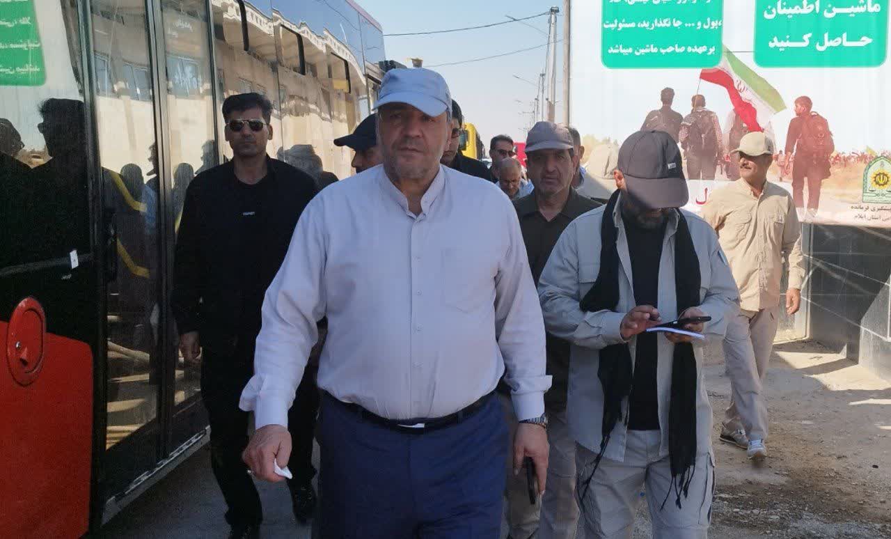 ۴۶۰ هزار نفر از مرز مهران تردد کردند