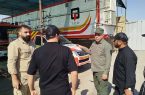 آماده سازی پایانه شهید رئیسی  جهت موج بازگشت زائرین اربعین حسینی در مهران