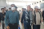 بازدید وزیر بهداشت، درمان و آموزش پزشکی کشور و استاندار ایلام از پایانه مرزی شهید سلیمانی مهران