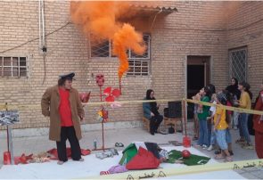 تصاویر نمایش خیابانی “رایت فلایر” در دهلران