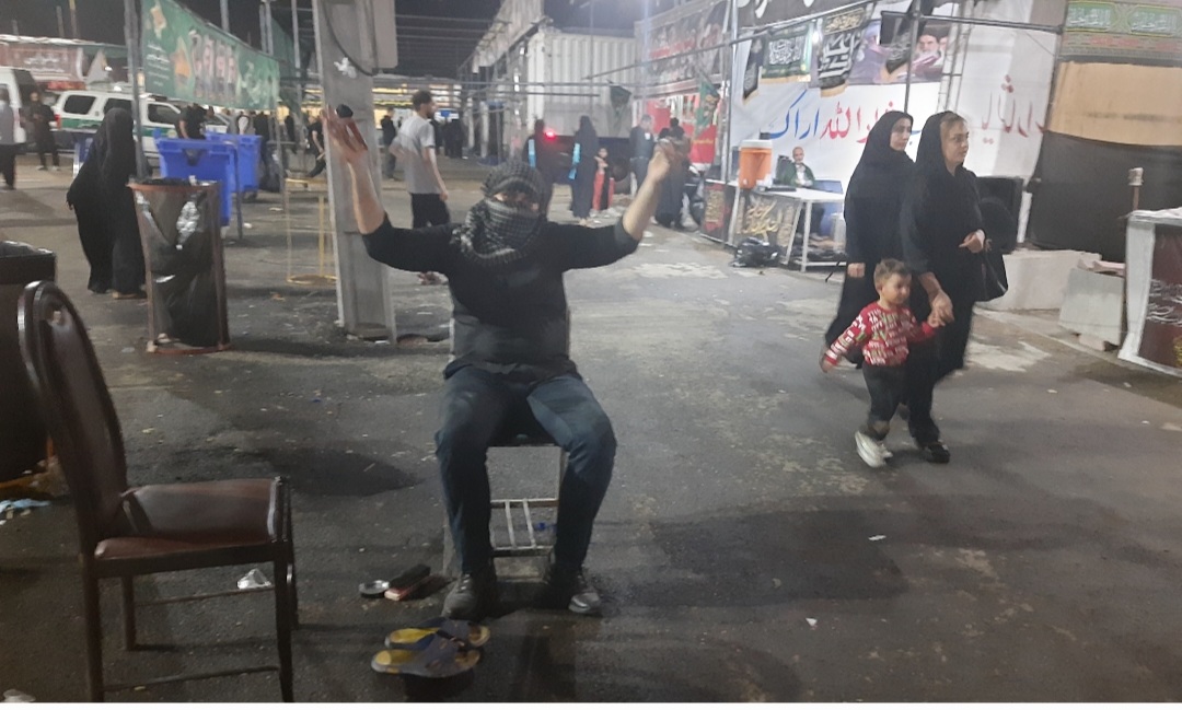 زائر بفرما واکس صلواتی!