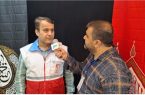 فعالیت تیم های  ” سحر  وسحاب ”  جمعیت هلال احمر استان ایلام در پایانه مرزی مهران