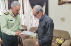فرمانده انتظامی استان ایلام  از پیرغلام حسینی  شهر ایلام  تجلیل کرد