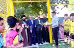 چمن مصنوعی پارک شهر آبدانان افتتاح شد