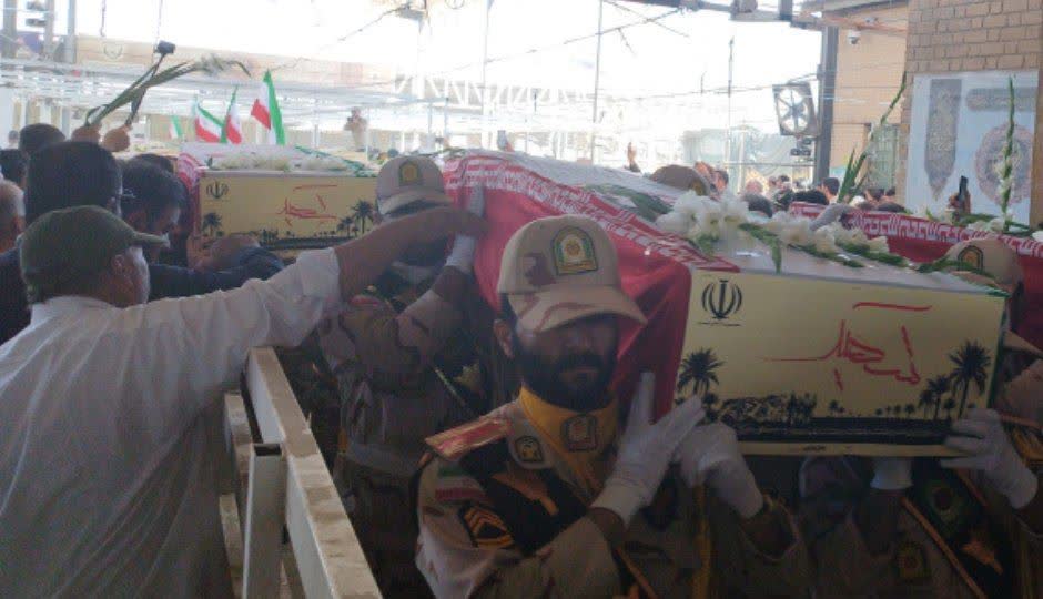 پیکرمطهر   ۳۴ شهید گمنام دفاع مقدس به کشور بازگشت