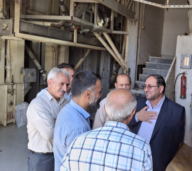 بازدید مدیرکل تعاون کار ورفاه اجتماعی ازشرکت های  تعاونی شهرستان دهلران