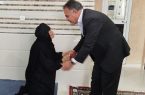 دیدار معاون  عمرانی استاندار با خانواده شهیدان اسدی