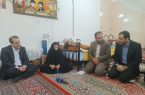 استاندار ایلام در طلیعه کاری خویش به دیدار خانواده شهدا  وجانبازان رفتند