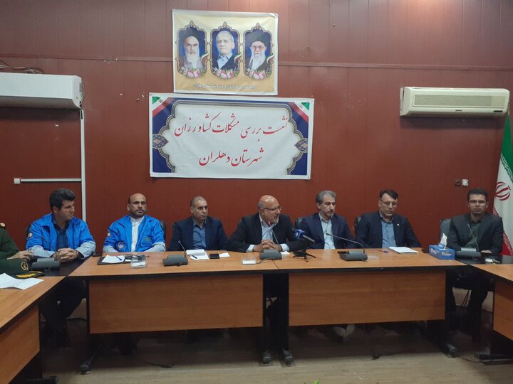ستاد مدیریت بحران کشور  به داد کشاورزان  حوزه جنوب استان ایلام  برسد