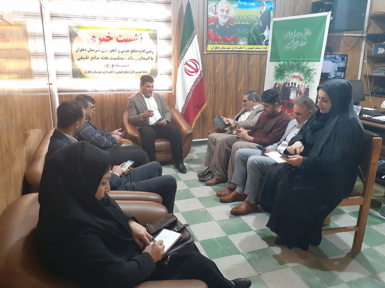 200هزار هکتار از اراضی شهرستان دهلران را بیابان تشکیل داده است