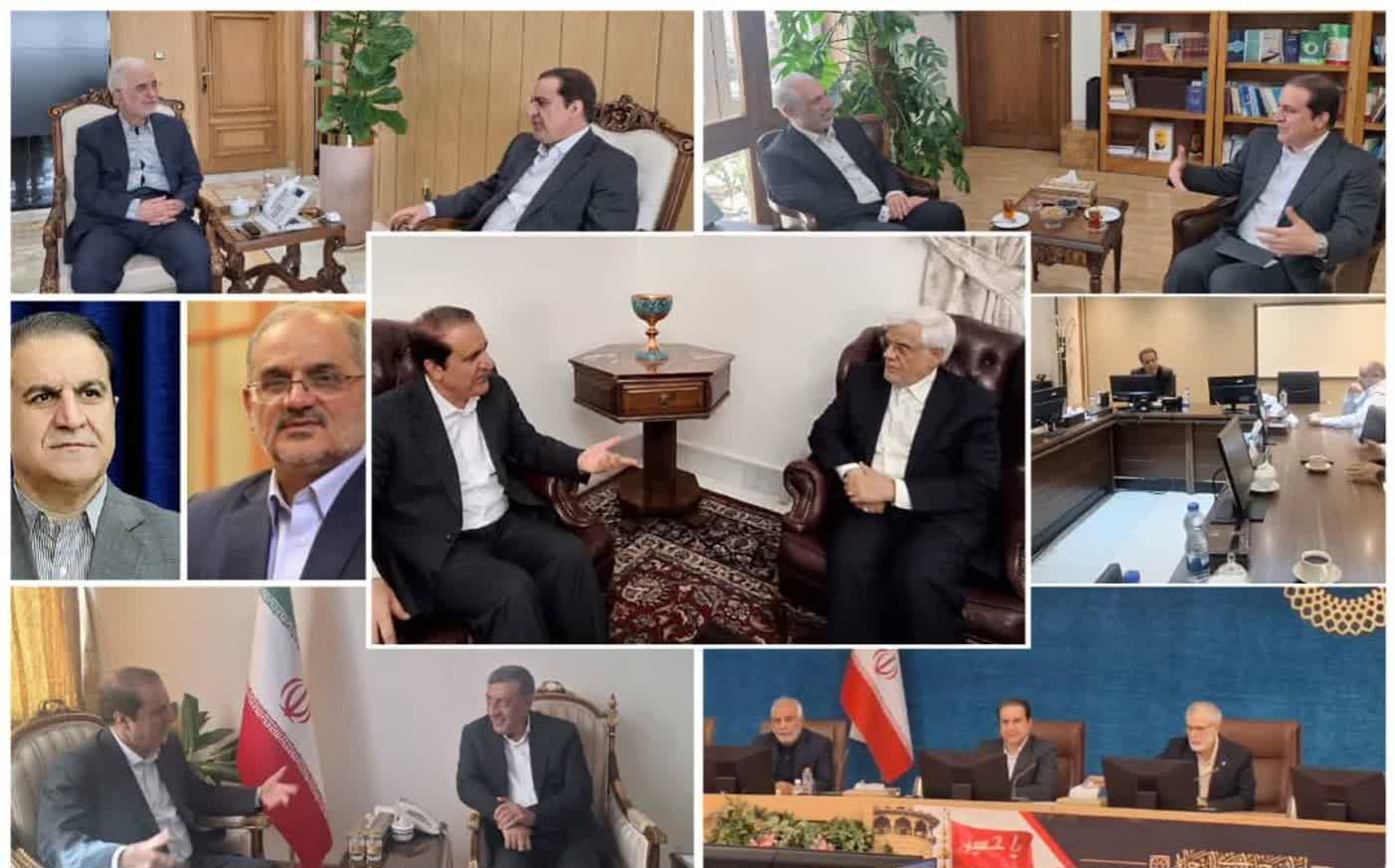 تداوم  رایزنی ها  ودیدارهای  پر ثمر  استاندار درپایتخت