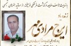 پیام تسلیت مدیرکل فرهنگ و ارشاد اسلامی استان ایلام  به مناسبت درگذشت  هنرمند  دهلرانی