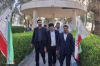 ادای احترام قضات واعضای شورای اداری دهلران به  شهدای  گمنام