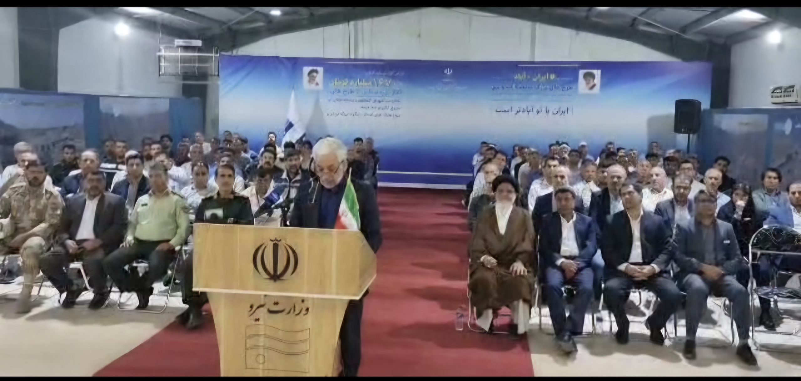 با دستور رئيس جمهور  سد مخزنی میمه دهلران  آبگیری شد
