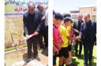 تماشاگران  فوتبال  در آبدانان  صاحب سکو شدند