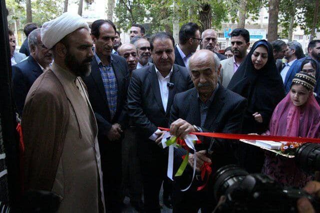 آئین بازگشایی وبهره برداری از پروژه کتابخانه پروین اعتصامی شهر ایلام