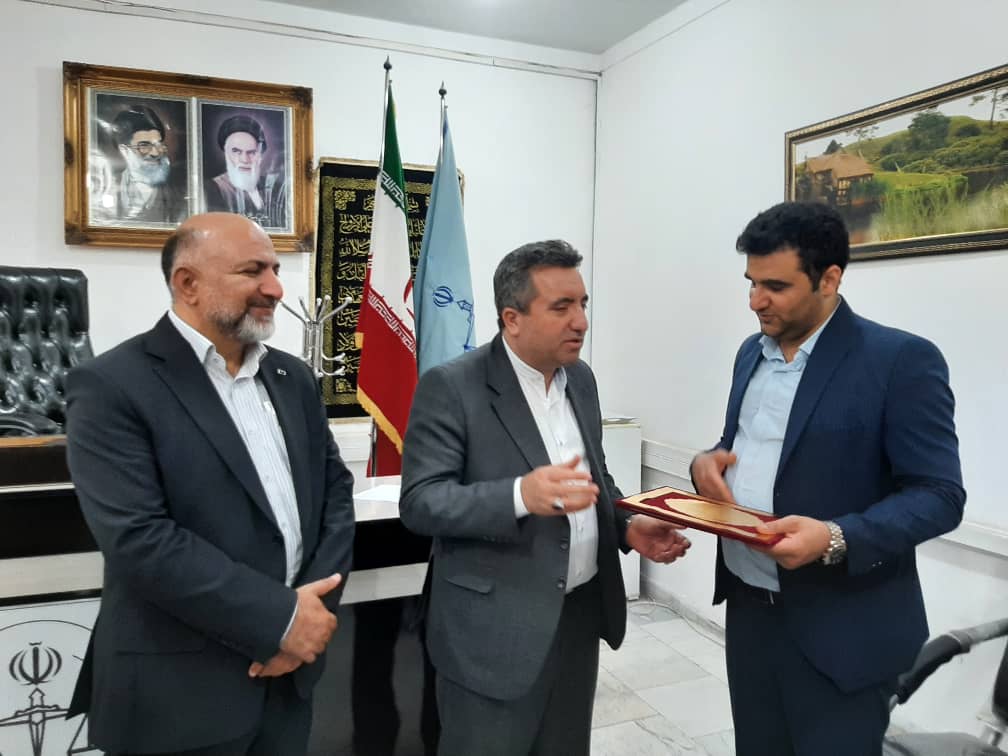 تقدیر معاون  قوه قضاییه  از رئیس  دادگستری شهرستان دهلران