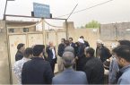 باران بند نیامده ، نماینده مردم  از مجلس شورای اسلامی   به روستای دشت اکبر آمد