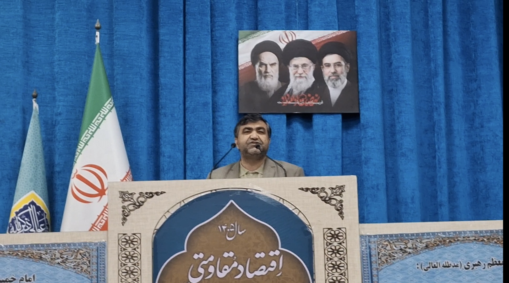 امروز حضور هنرمندان درمیدان وکنار مردم بسان موشک های ایرانی است